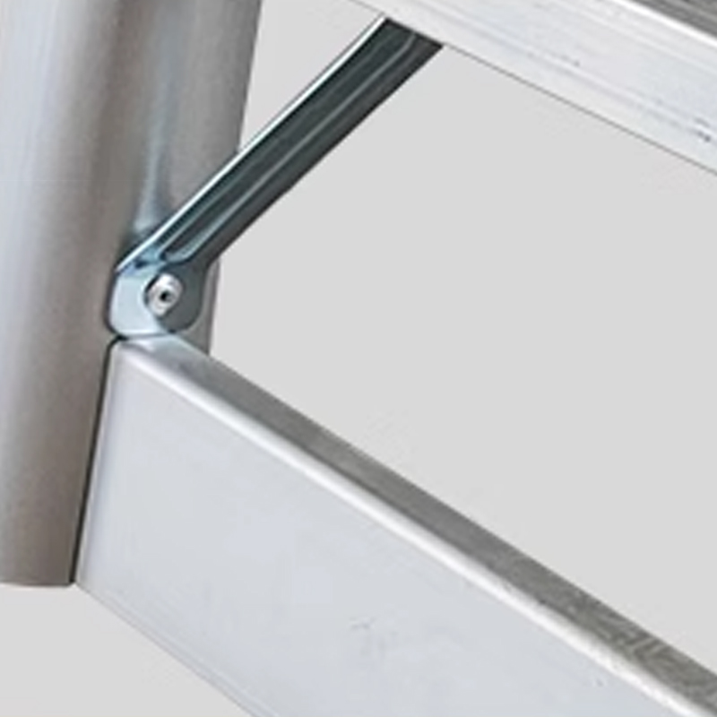 臻远 ZY4060614铝合金人字梯家用折叠梯铝合金便携多功能工程梯3.5米高清大图