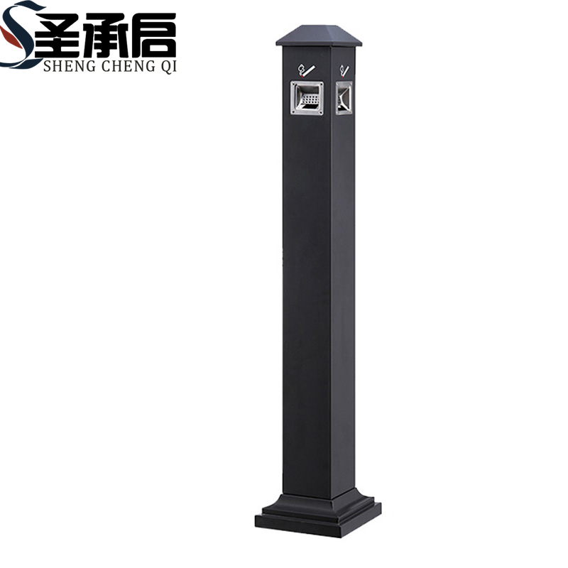 圣承启 烟灰柱 黑个