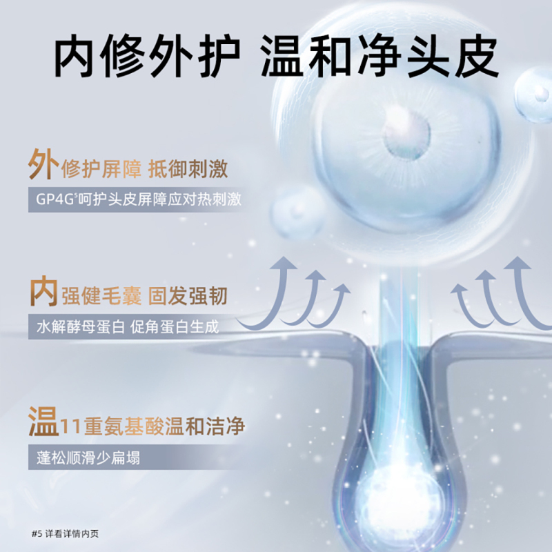 拜耳康王防脱精华腺苷育发小银瓶洗发水赋活育发液密发固发防 拜耳康王防脱洗发水45ml*2