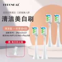 [48小时发货]适配福派电动牙刷头A6/A6plus/A8钻石ZR替换头Z3/Z5/Z7软毛FUPAI 福派/ZR[清洁