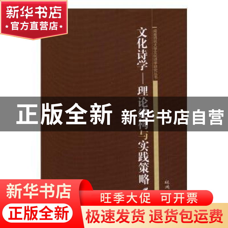 正版 文化诗学:理论建构与实践策略 祖国颂 中国社会科学 9787516高清大图
