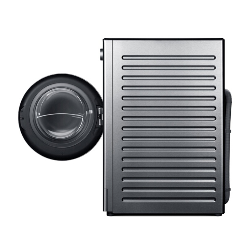 松下(Panasonic)XQG100-P1DT 10公斤滚筒带烘干全自动洗烘一体洗衣机 阿尔法保时捷设计 拉丝银