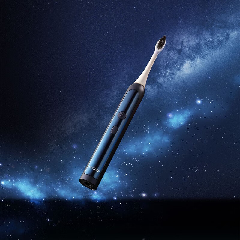 西铁城(CITIZEN) 限量款电动牙刷EHS529成人情侣声波高档电动牙刷智能定时 5档洁齿金钻级 EHS529-NV