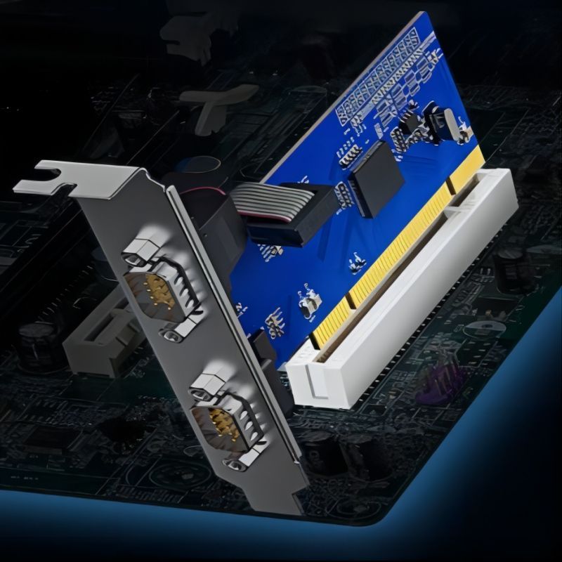 迈拓维矩(MT-VIKI) CM336 PCI 转2口RS-232串口转接卡
