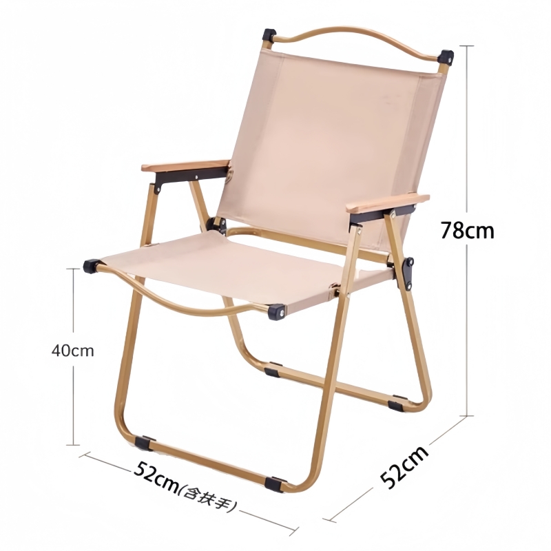 伟樽户外折叠椅52*52*78cm把高清大图