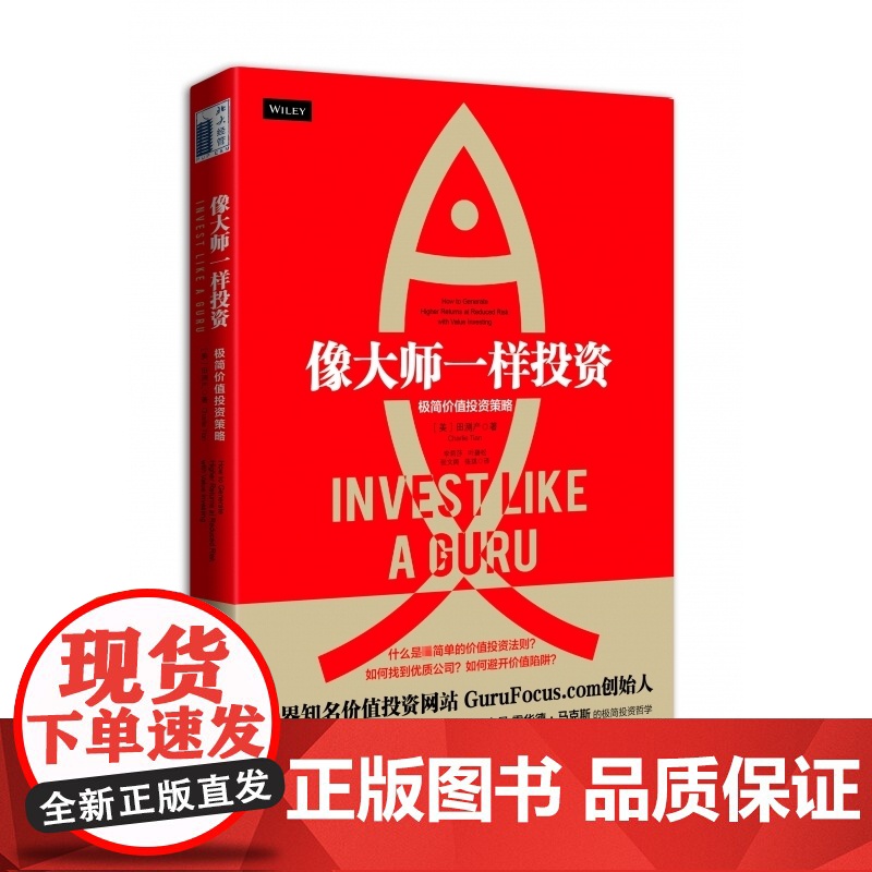 像大师一样投资 极简价值投资策略 实用的价值投资指南 诠高清大图