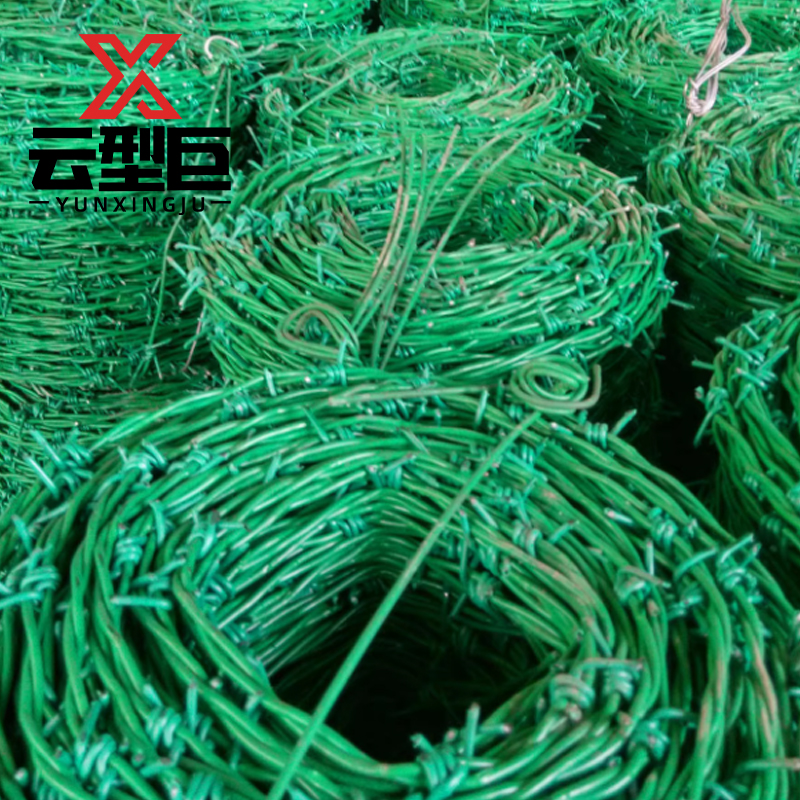 云型巨 刺绳 刺绳刺丝拉围墙防爬防盗 包塑 单位: m高清大图