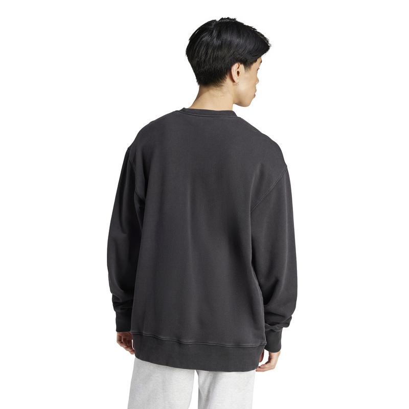 Adidas 阿迪达斯三叶草卫衣男装冬季新款圆领运动套头衫 IU2350