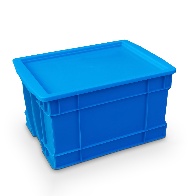 臻远ZY-SNXD-88收纳储物箱长方形物流中转箱带盖子 520*385*290mm高清大图