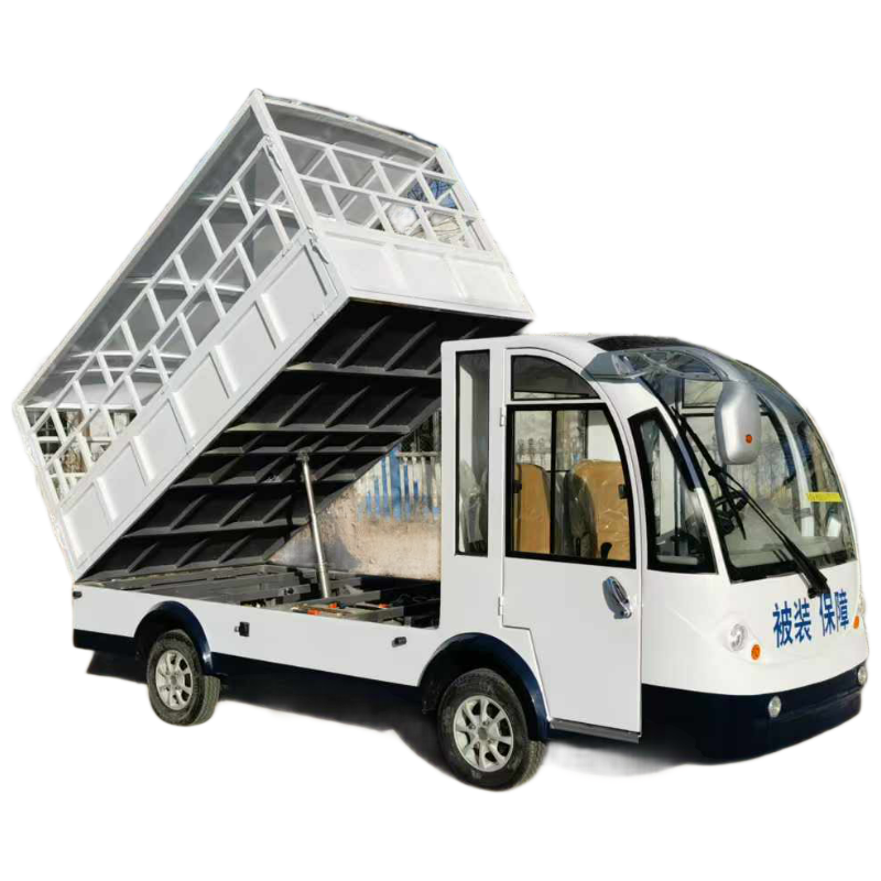 婉晨巡逻车皮卡2座观光车带斗厢货车升降翻斗搬运拉货转运车