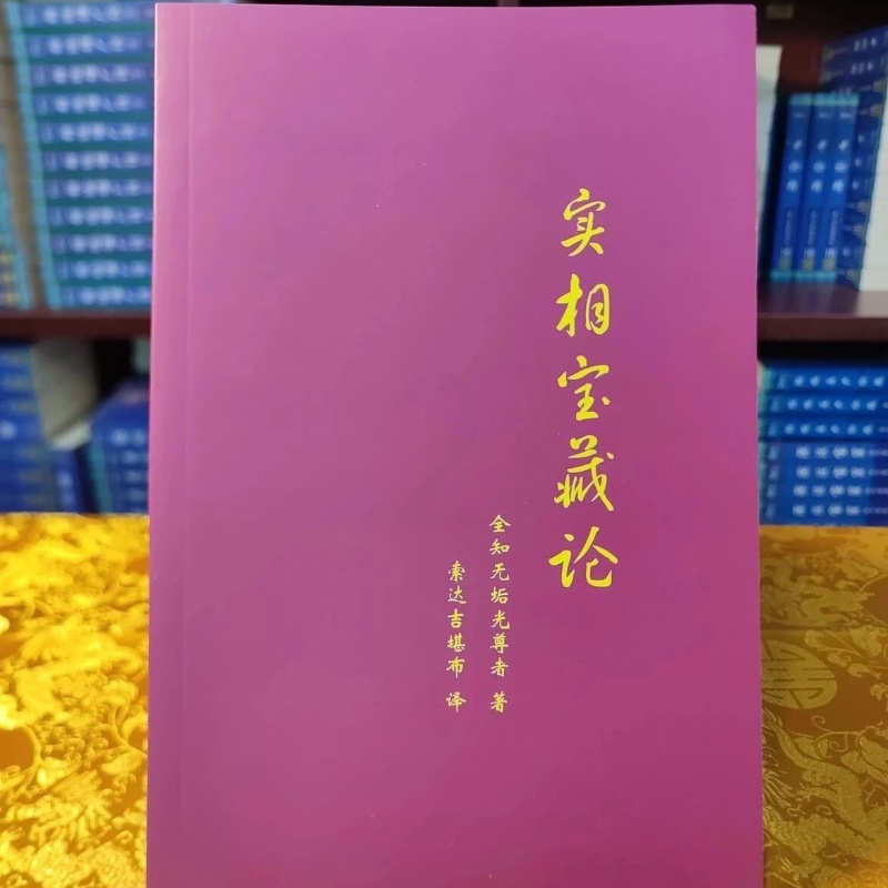 准绝版 实相宝藏论 七宝藏之一 全知无垢光尊者著索达吉堪布译高清大图