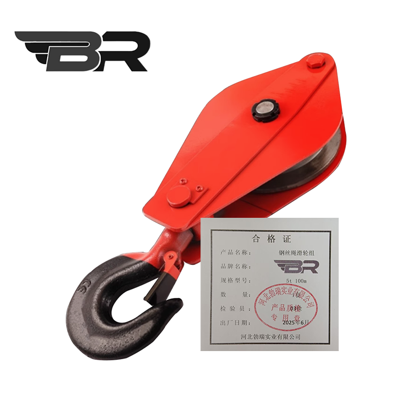 BR/钢丝绳滑轮组/5t 100m/套