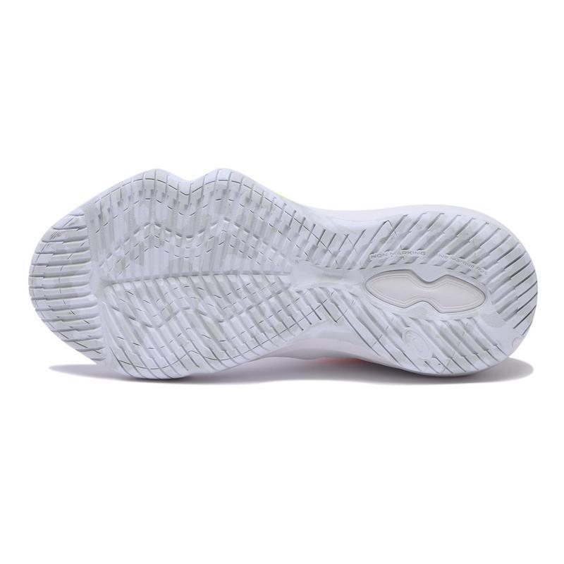 亚瑟士(ASICS)女款低帮跑步鞋轻便缓震透气运动鞋白色红色户外训