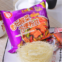 白家老坛酸菜方便粉丝110g/袋