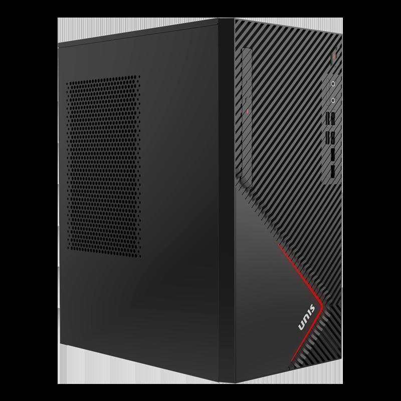 紫 光( Unis )台式主机526T i5-10400 16G 512G SSD 集显 23.8寸显示器