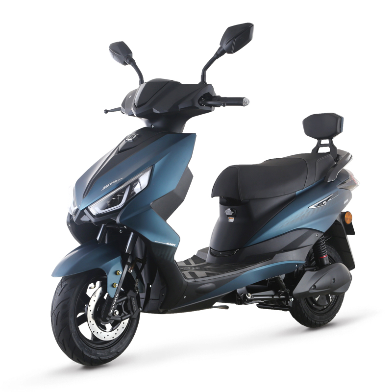 绿源电动车60v电瓶车mnp男女双人运动长跑外卖电动轻便摩托车爱尔兰绿