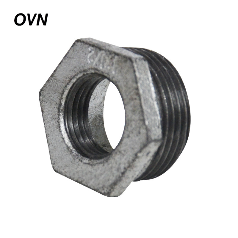 OVN 镀锌补芯 内外丝变径接头 DN40*32(1.5寸变1.2寸) 个高清大图