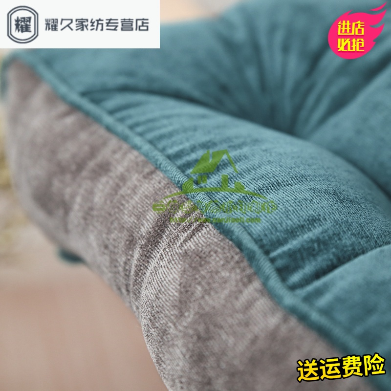 永德吉新款 加厚灯芯绒护腰靠垫办公室腰枕靠垫 汽车腰枕沙床上腰枕