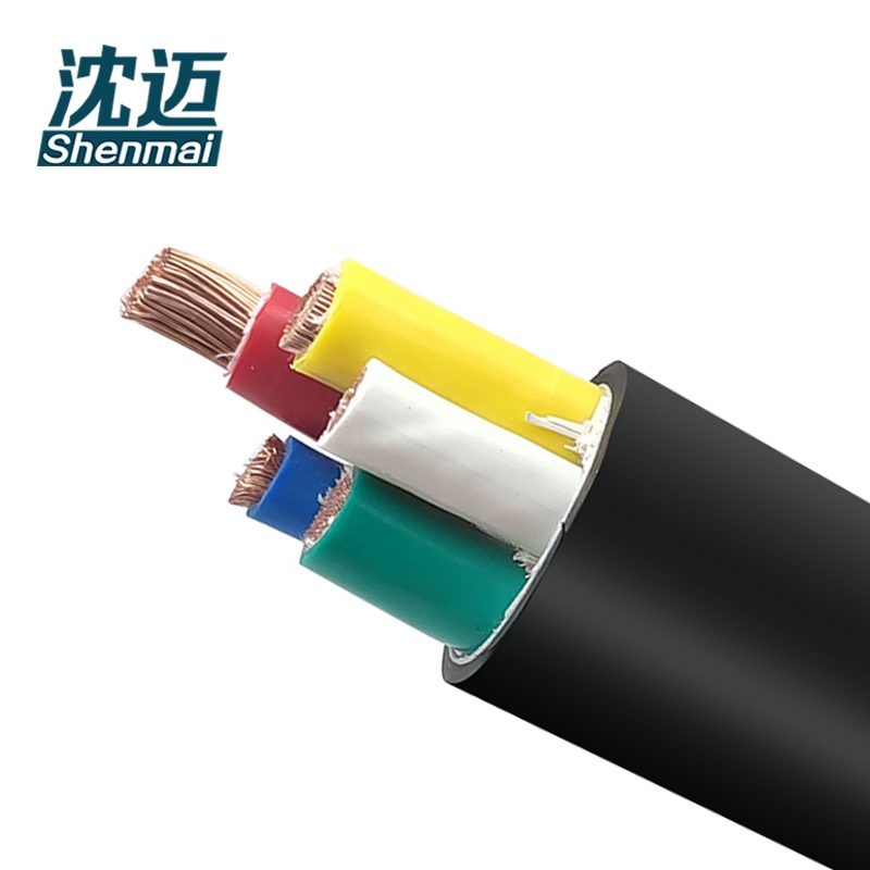 沈迈 铜芯软电线 ZC-VVR-0.6/1kV-4*120+1*70平方 1米高清大图