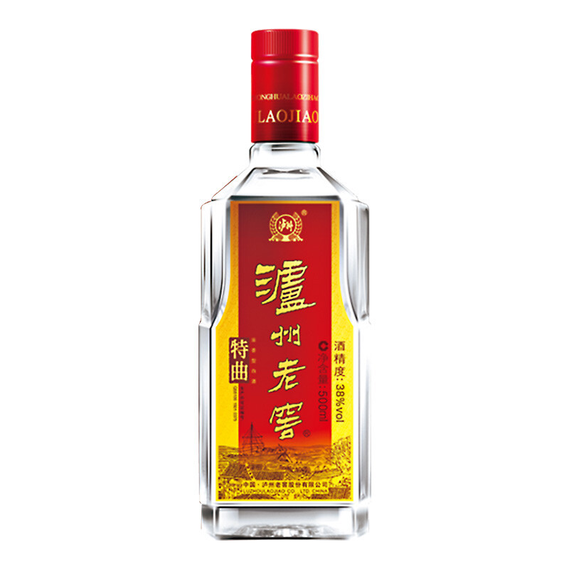 泸州老窖 特曲 38度 浓香型白酒 500ml 单瓶装