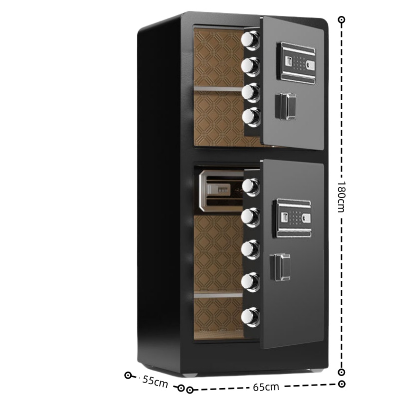 怡卓欧档案保密柜双门1.8M指纹密码台高清大图