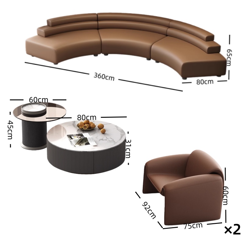 璎蕙 组合沙发115+茶几 套高清大图