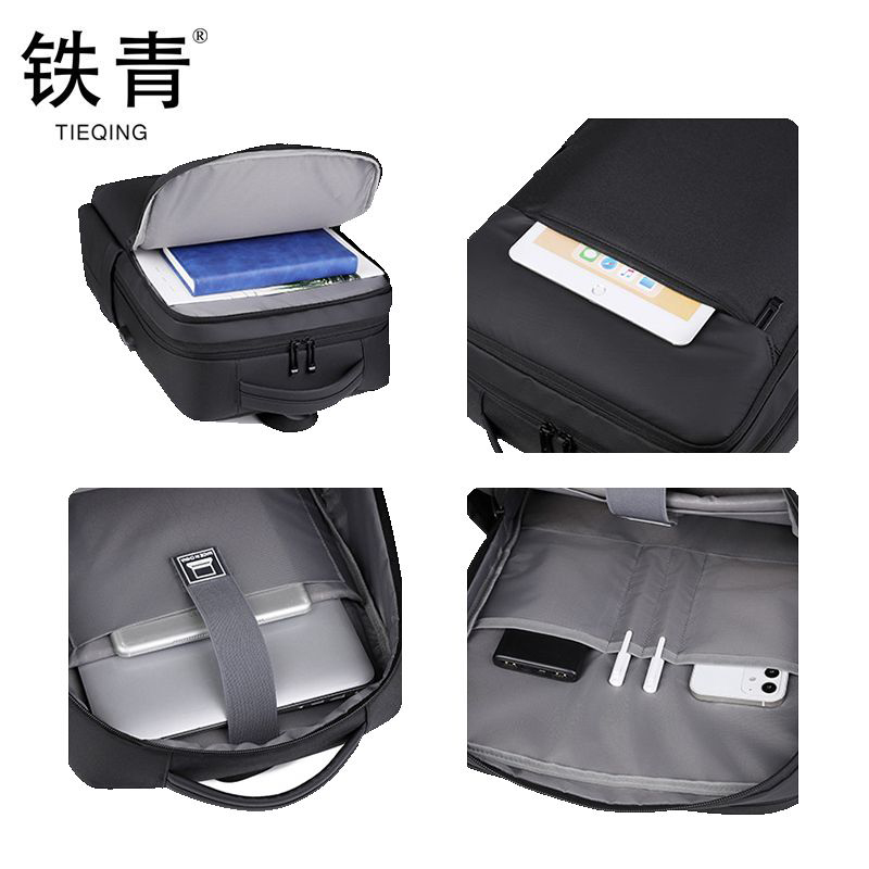 铁青双肩背包L3 个高清大图