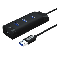 大迈（DM）USB3.0分线器 四合一高速扩展坞 1.2米4口集线器 2个装 CHB007