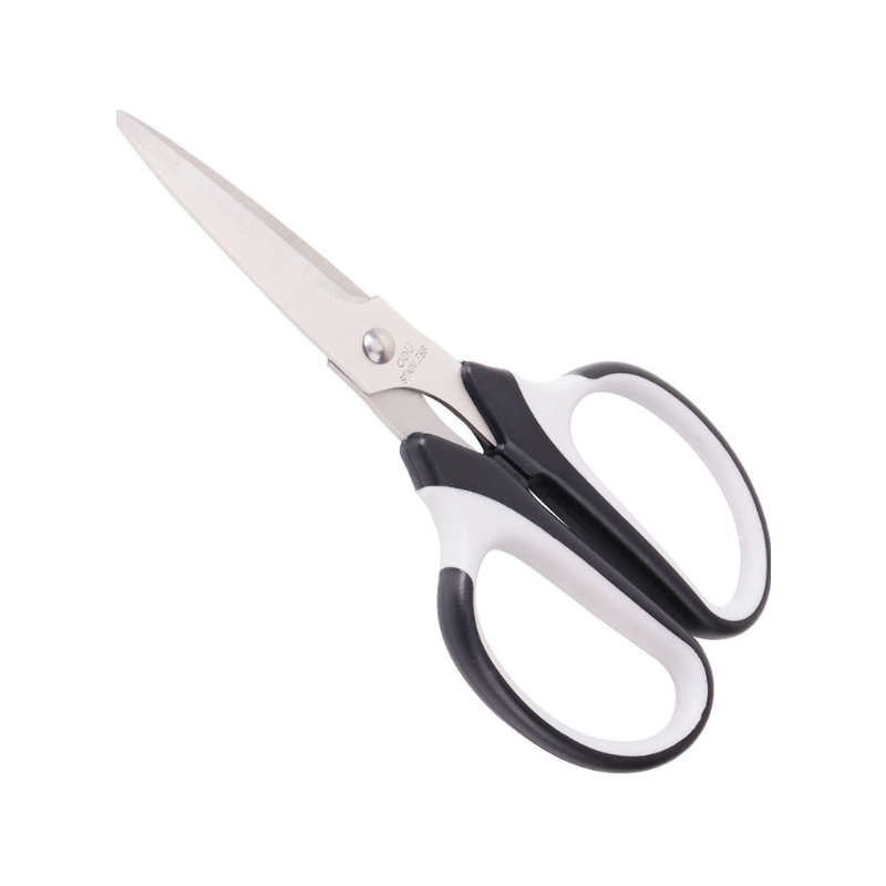 得力(deli)学生剪刀办公家用厨房剪刀 19*9cm 6001