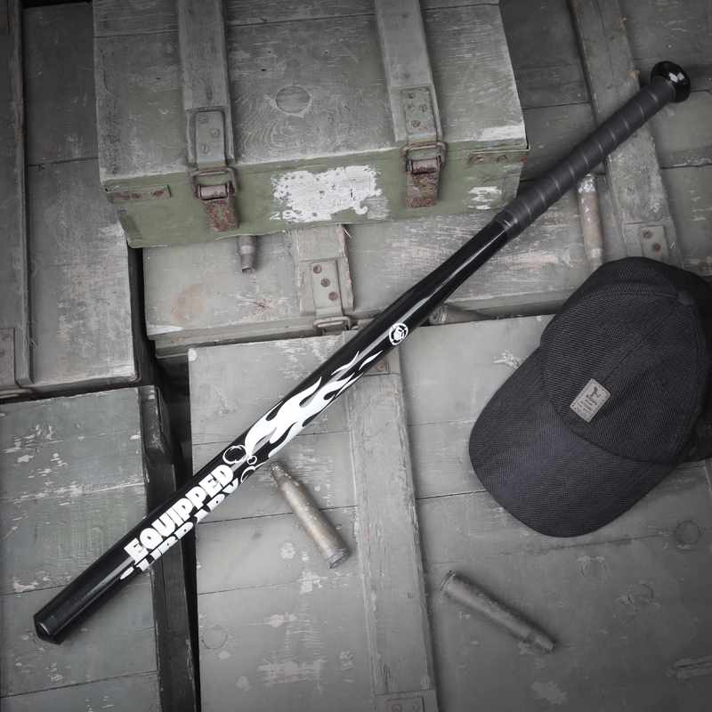 棒球棍防身棍棒球棒合金钢棍子车载打架合法武器男女白色粗棒