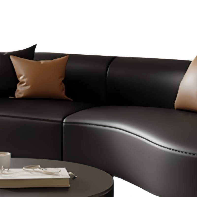 攸形沙发套装4+1+茶几240*115*67cm套高清大图