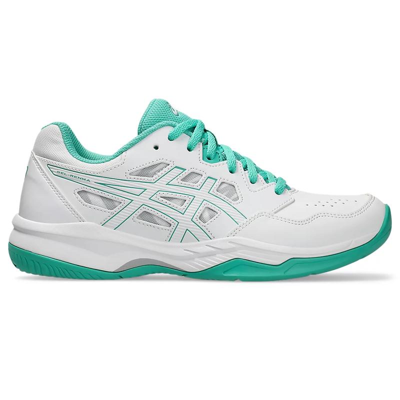 亚瑟士(ASICS)女鞋多向灵活训练鞋室内健身运动鞋稳定支撑专业综 White/Aurora_Green 41.5