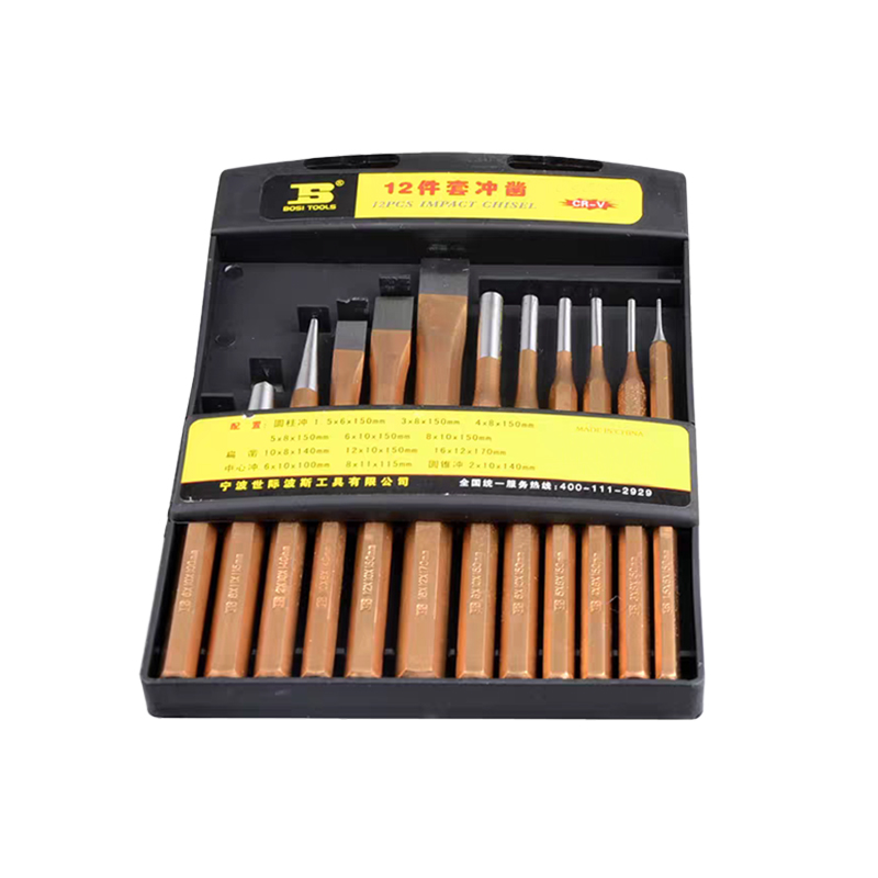 波斯(BOSI)12件套冲凿(12件套 BS523812)套高清大图