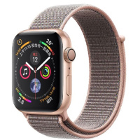 Apple Watch Series4 智能手表 GPS+蜂窝数据 40毫米 金色铝金属表壳搭配粉砂色回环式运动表带