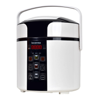 乐创(lecon) 电压力锅 LC50B 2L迷你压力锅 1-3人小型高压锅 家用韩式饭煲 煲汤焖炖蒸煮多功能一体锅