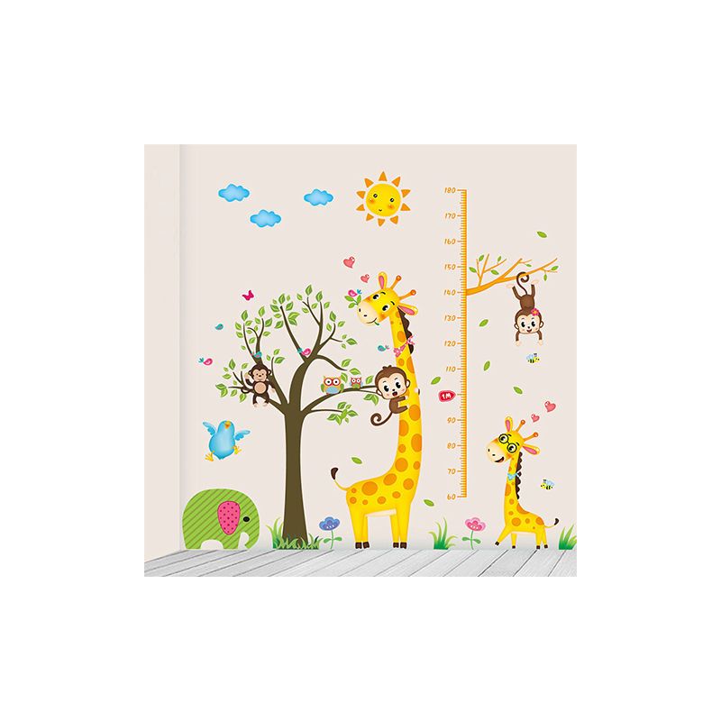 可爱动物卡通墙贴儿童卧室墙壁贴画宝宝儿童房间装饰墙上贴纸墙画精选