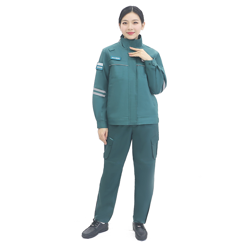 燕舞BD2FF2523213F2F建设运维版春秋职业装150-195(计价单位:套)绿色高清大图