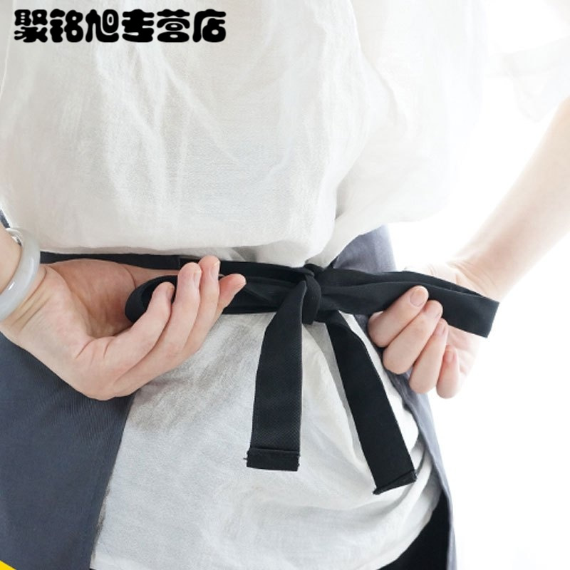 北欧风围裙厨房男士家用成人男款棉做饭家居工作服清洁用品围裙袖套家居家用创意简约可爱围裙