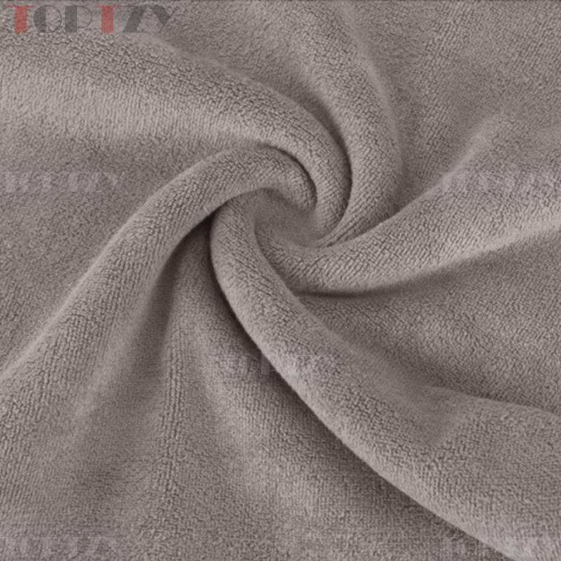 toptzy TZ5071514 洗车毛巾清洁抹布 600*1800 灰色 1个装高清大图