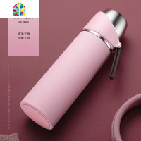 保温杯男女带杯子杯盖可喝水的水杯子定制大容量带滤网泡茶杯 FENGHOU 秀气粉