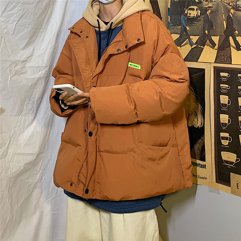 BaLuoShang冬季男士港风棉衣男加厚保暖面包服韩版潮流棉袄子棉服男潮牌外套棉衣