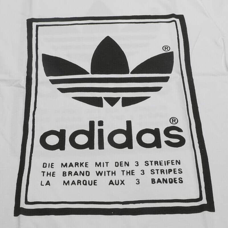 ADIDAS阿迪达斯 三叶草大LOGO男装 休闲时尚短袖T恤CZ1761 D