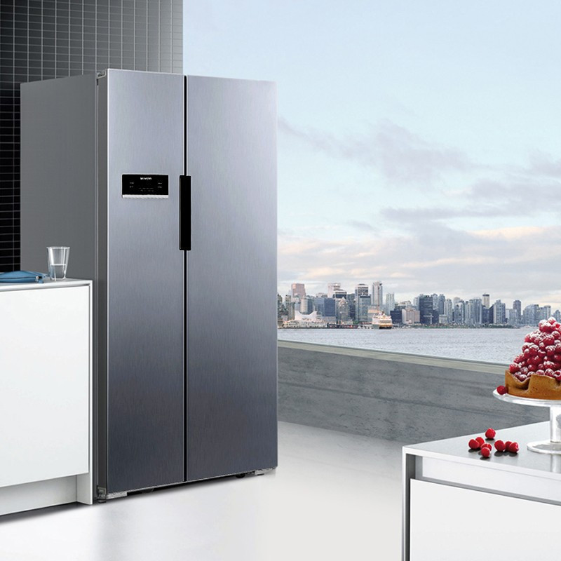 西门子 KA61EA66TI 618L变频风冷无霜双开门对开冷藏展示柜高清大图