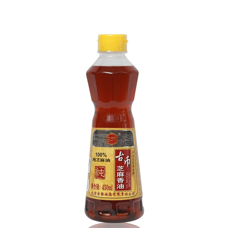 古币纯芝麻香油450ml