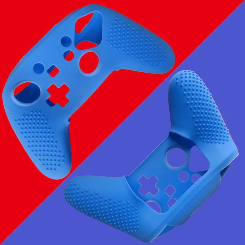 pro手柄套+摇杆帽[一个+一对] 任天堂Switch PRO 手柄硅胶套 NS手柄保护套 防尘防滑防汗+摇杆帽