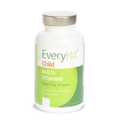 英国NC进口 everykid儿童复合维生素补充剂 抗疲劳提高免疫力保护视力维护骨骼健康 营养不良