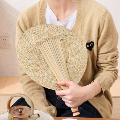 南象家居老式草编扇子女日用手工编织大蒲扇夏季驱蚊乘凉芭老式草编