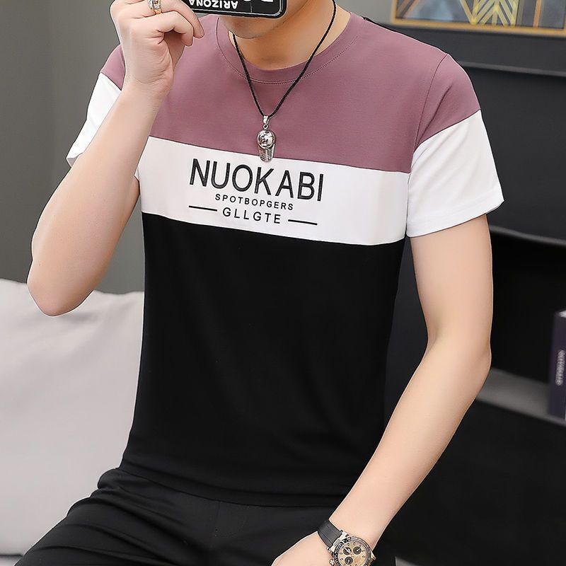 梵克公牛20男士上衣服韩版流夏季休闲短袖t恤男夏装体恤棉丅小衫视频