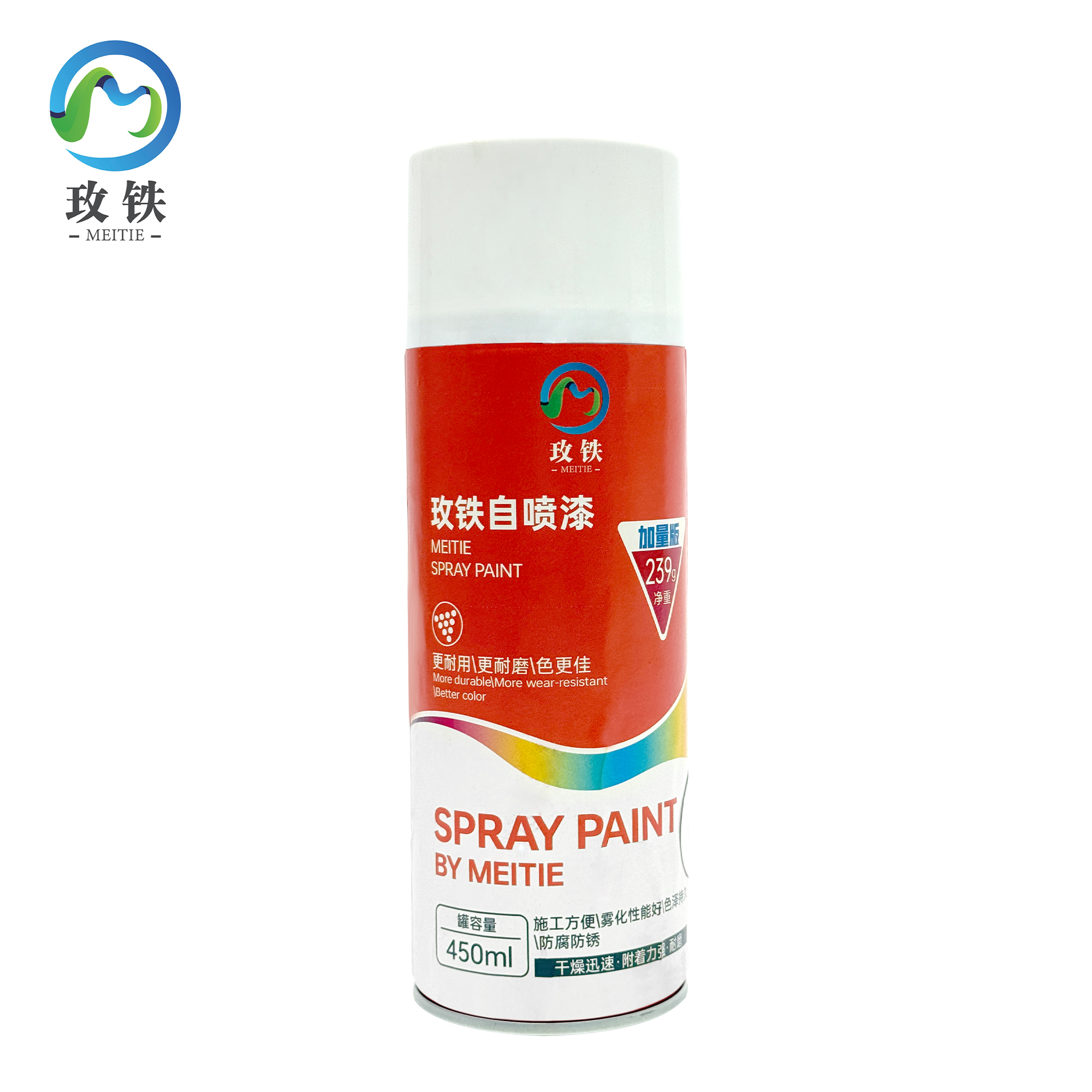 玫铁 自喷漆 黑色 瓶高清大图