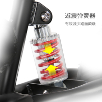 Pouch 帛琦 儿童竞速平衡车B15碳钢双轮12寸自行车玩具无脚踏滑步车训练平衡力3-6岁滑行学步溜溜车